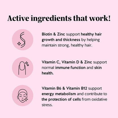 Ah-Mazing Hair Vitamin Biotin Gummies