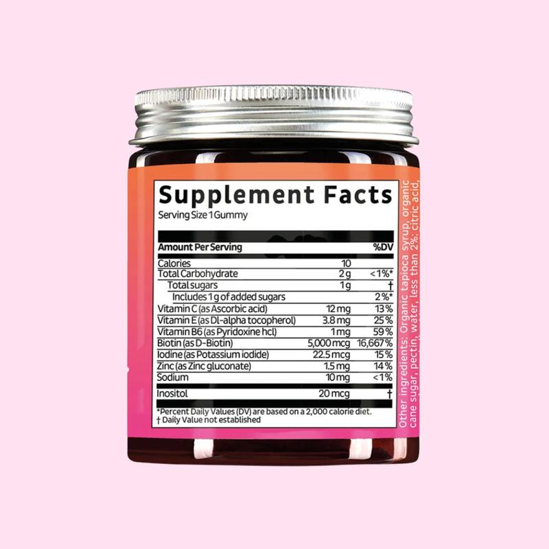 Ah-Mazing Hair Vitamin Biotin Gummies